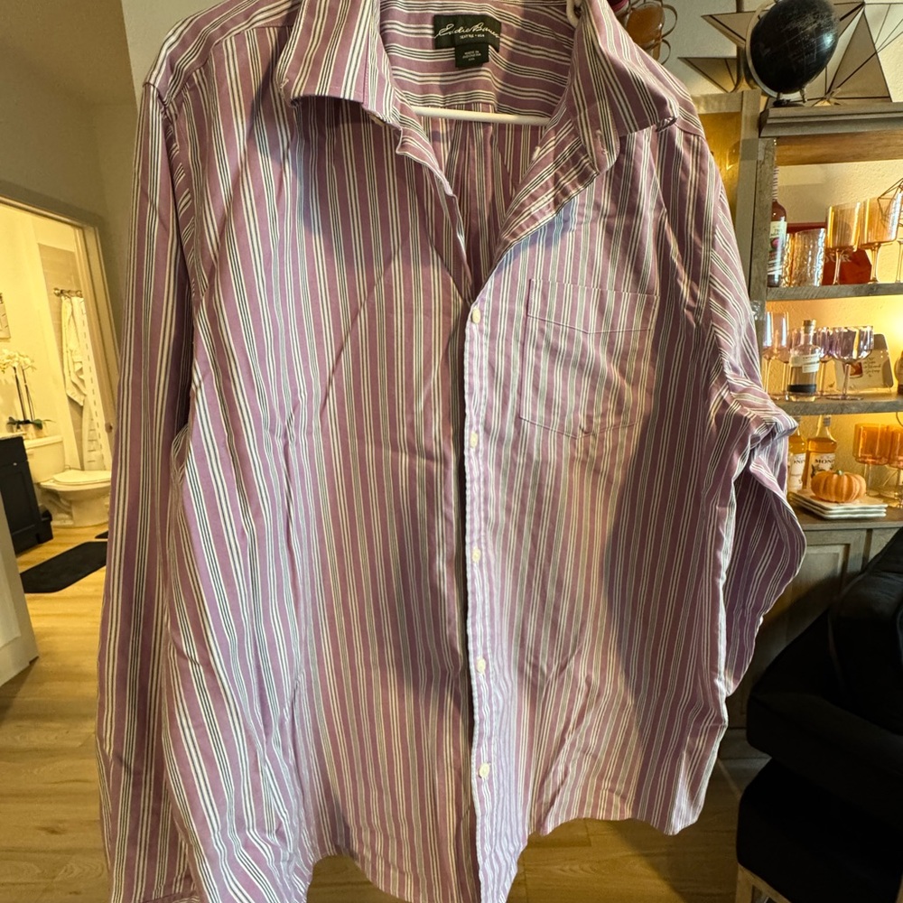 Men's Eddie Bauer Striped Button-Down Shirt